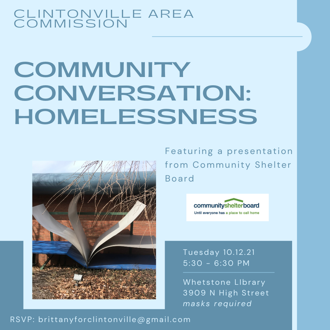 Community Conversation – Homelessness